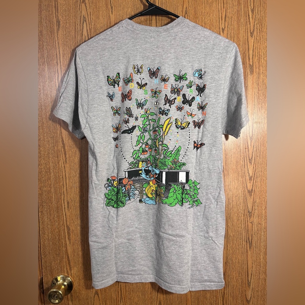 Ed Sheeran Mathematics Butterfly Concert T-Shirt